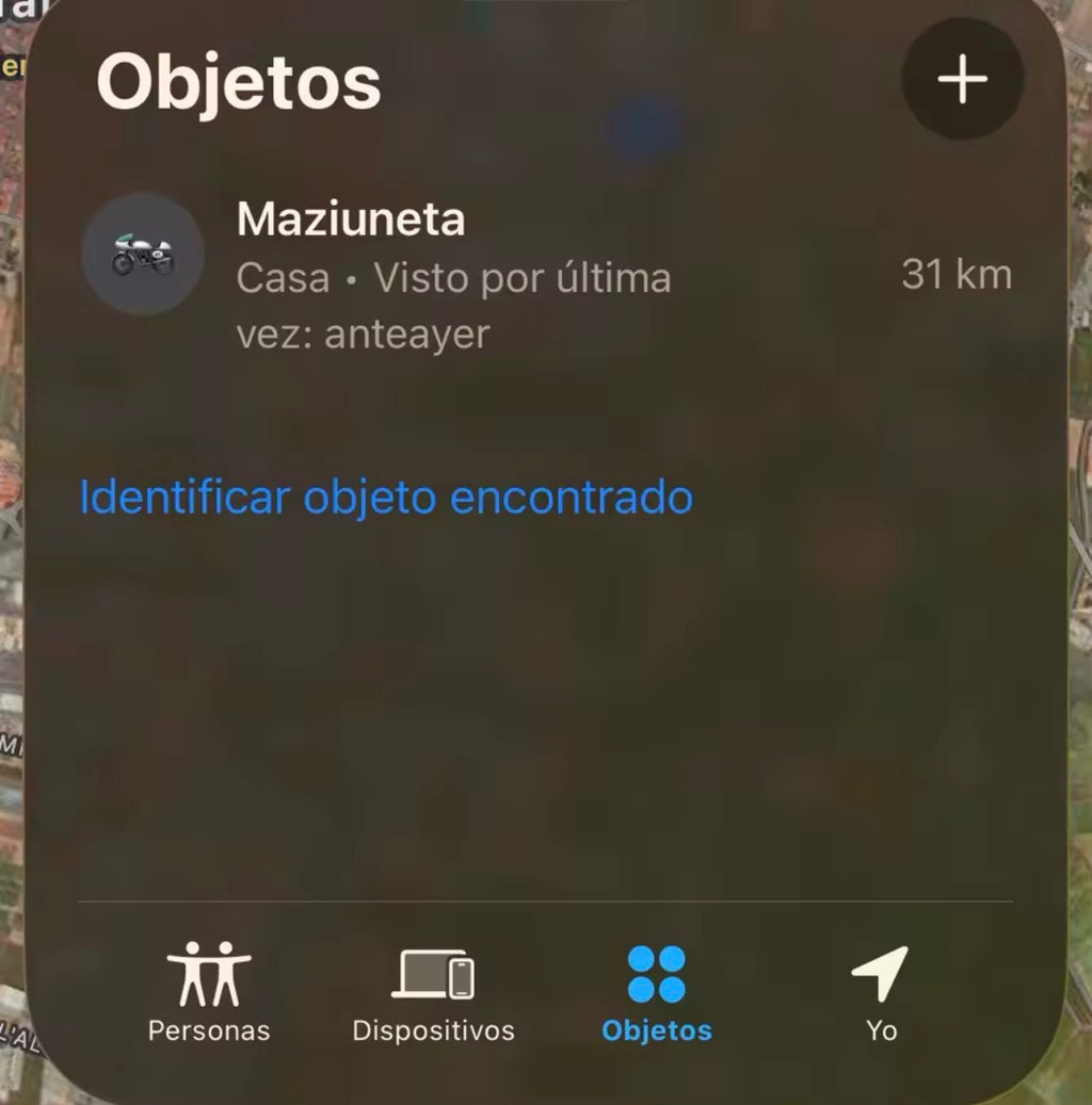Localizador GPS iPhone