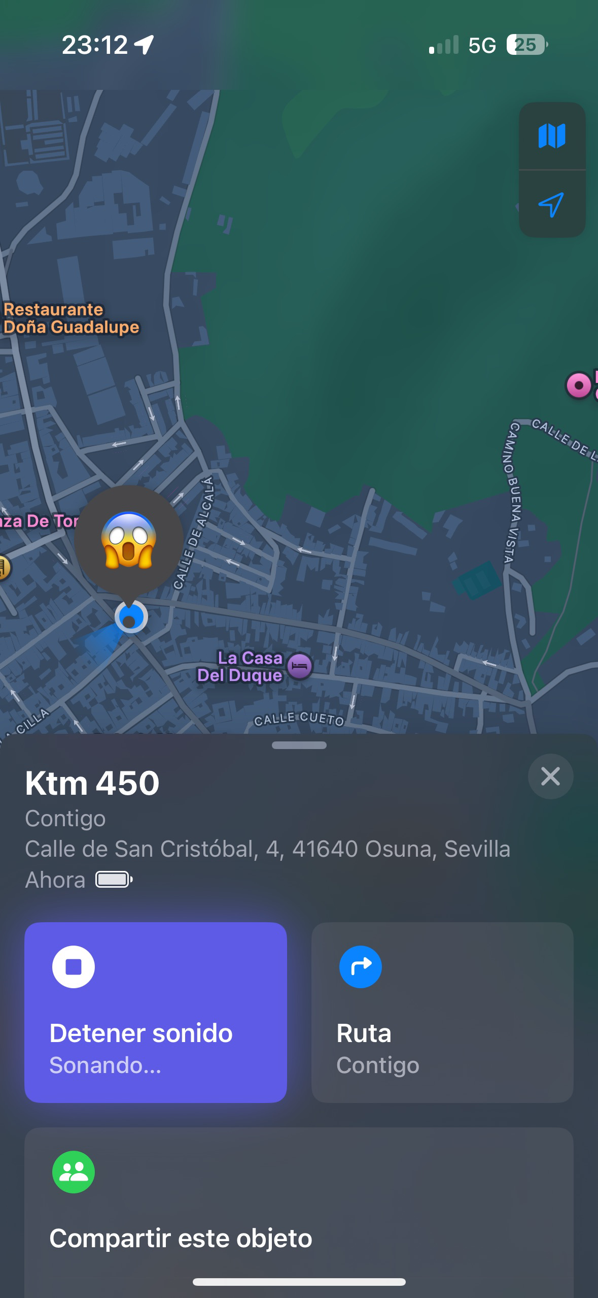 Localizador GPS iPhone